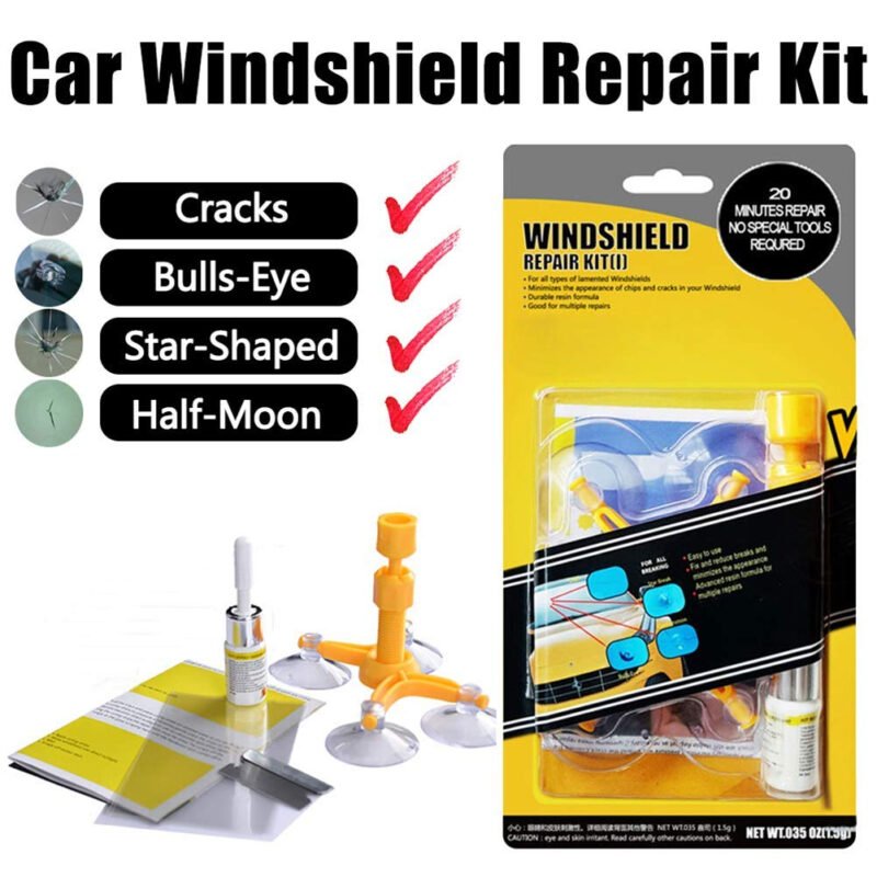 Car windheild repair kit